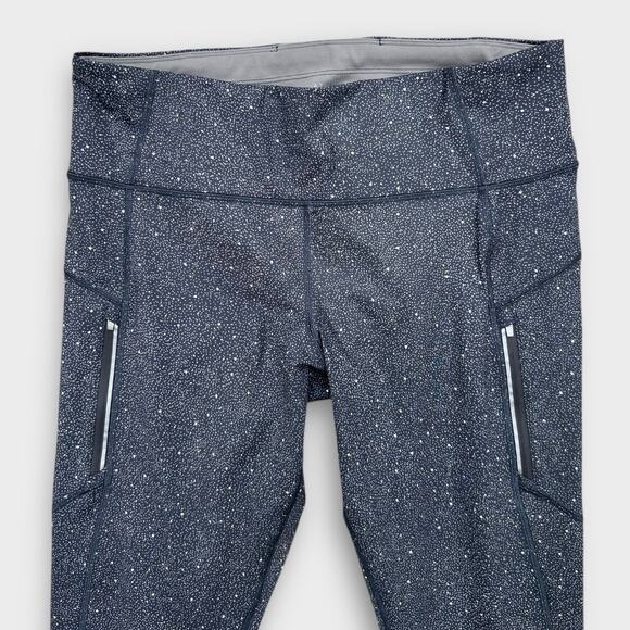 Athleta Rainier Reflective Tight Leggings – Black Cosmos – Women’s XL - Picture 3 of 10